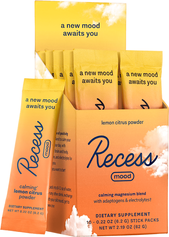 Lemon Citrus Mood Powder 10C Stick Packs - Pages & Parcels
