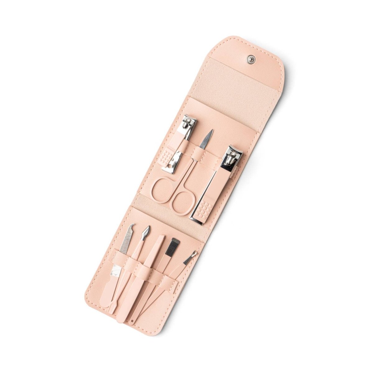 Lemon Lavender File It Away nail care kit with tools in a zippered pouch
