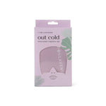 A gel-bead Lemon Lavender Out Cold temperature-smart migraine relief cap