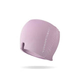 A gel-bead Lemon Lavender Out Cold temperature-smart migraine relief cap