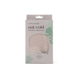A gel-bead Lemon Lavender Out Cold temperature-smart migraine relief cap