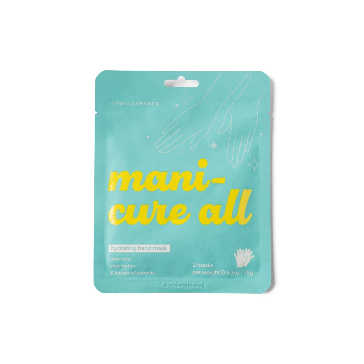 Lemon Lavender Smooth It Over hydrating hand and foot mask set