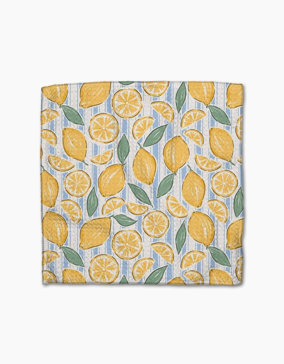 Lemon Waves Dishcloth Set - Pages & Parcels