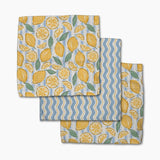 Lemon Waves Dishcloth Set - Pages & Parcels