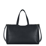Leonetta Three Compartment Women's Satchel Tote Bag: Taupe - Pages & Parcels