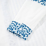 Leopard Striped Western Patchwork Button - up Shirt - Pages & Parcels