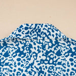 Leopard Striped Western Patchwork Button - up Shirt - Pages & Parcels