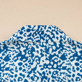 Leopard Striped Western Patchwork Button - up Shirt - Pages & Parcels