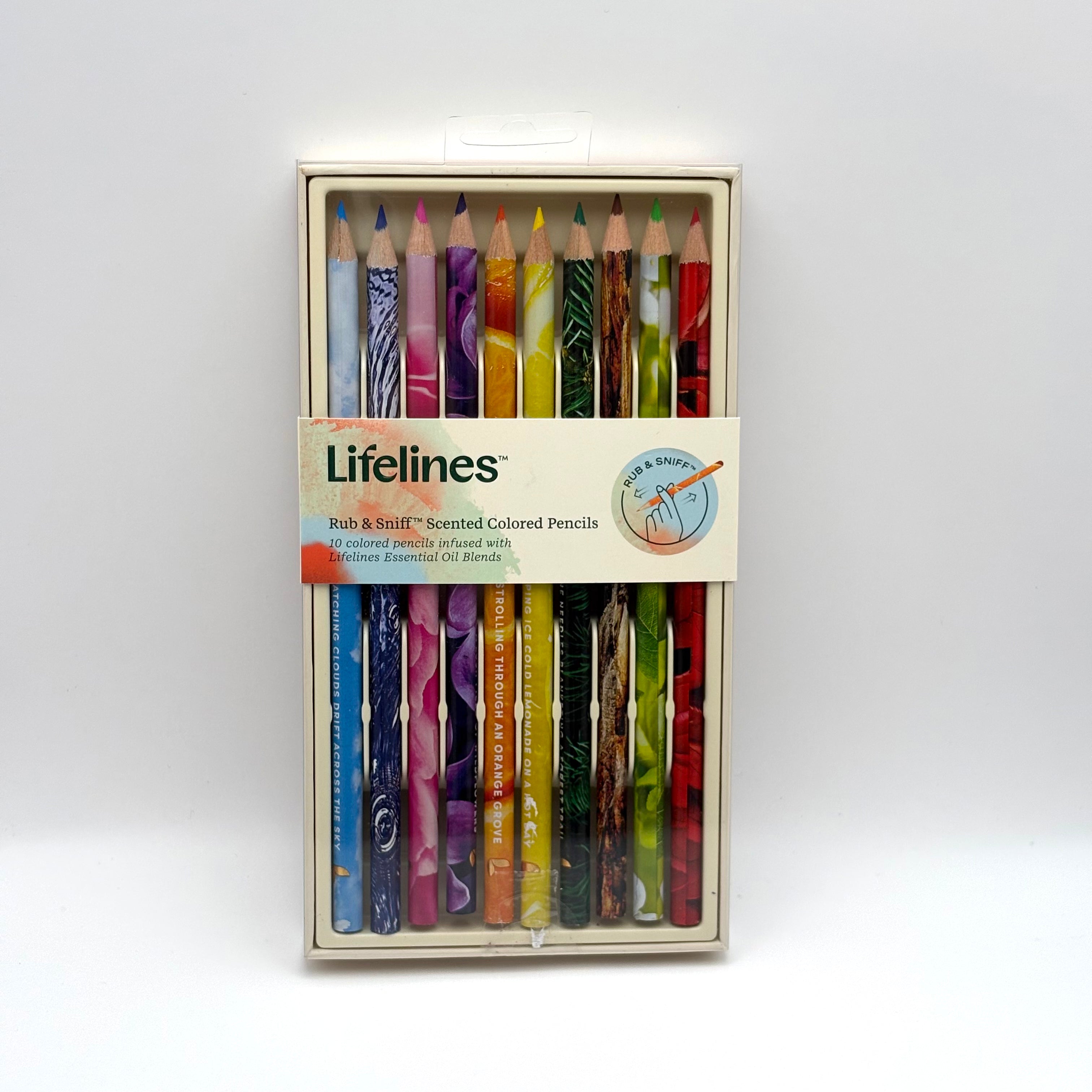 Lifelines colored pencils