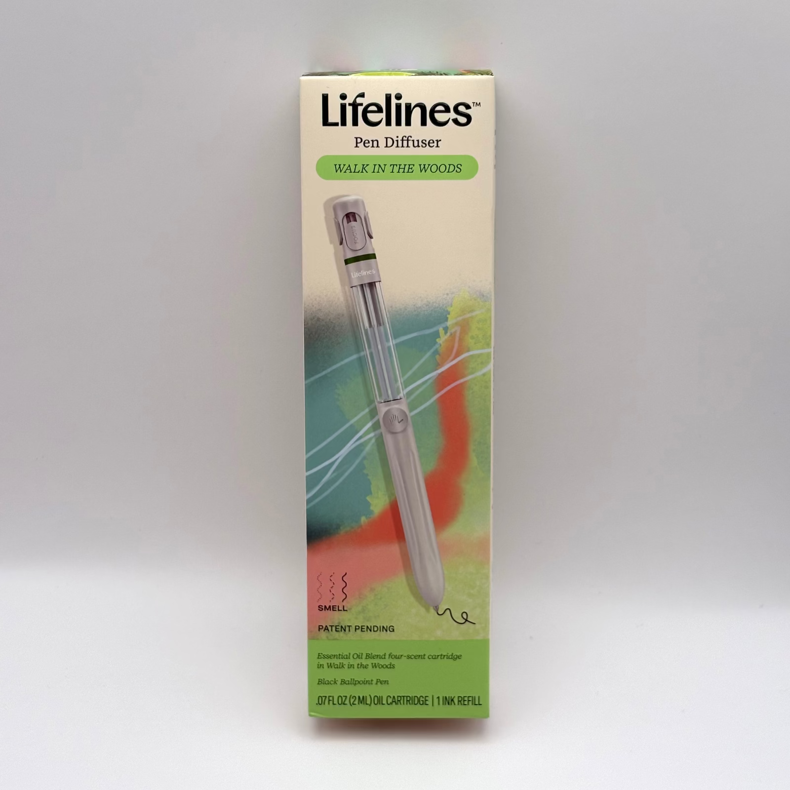 Lifelines Pen Diffuser packaging on a white background