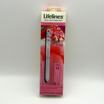 Lifelines pen diffuser set packaging with strawberry milkshake flavor on a gray background