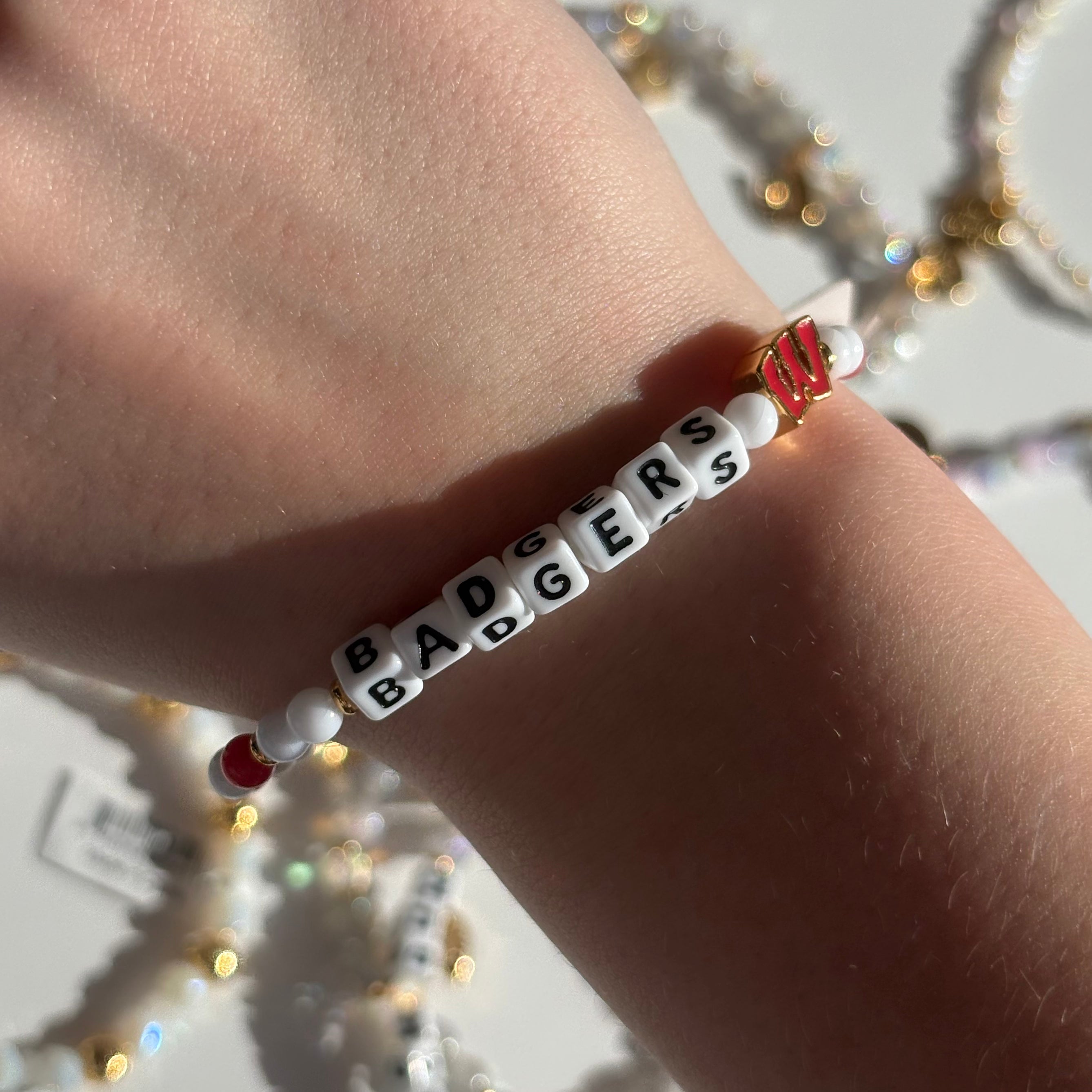 LWP badgers bracelet