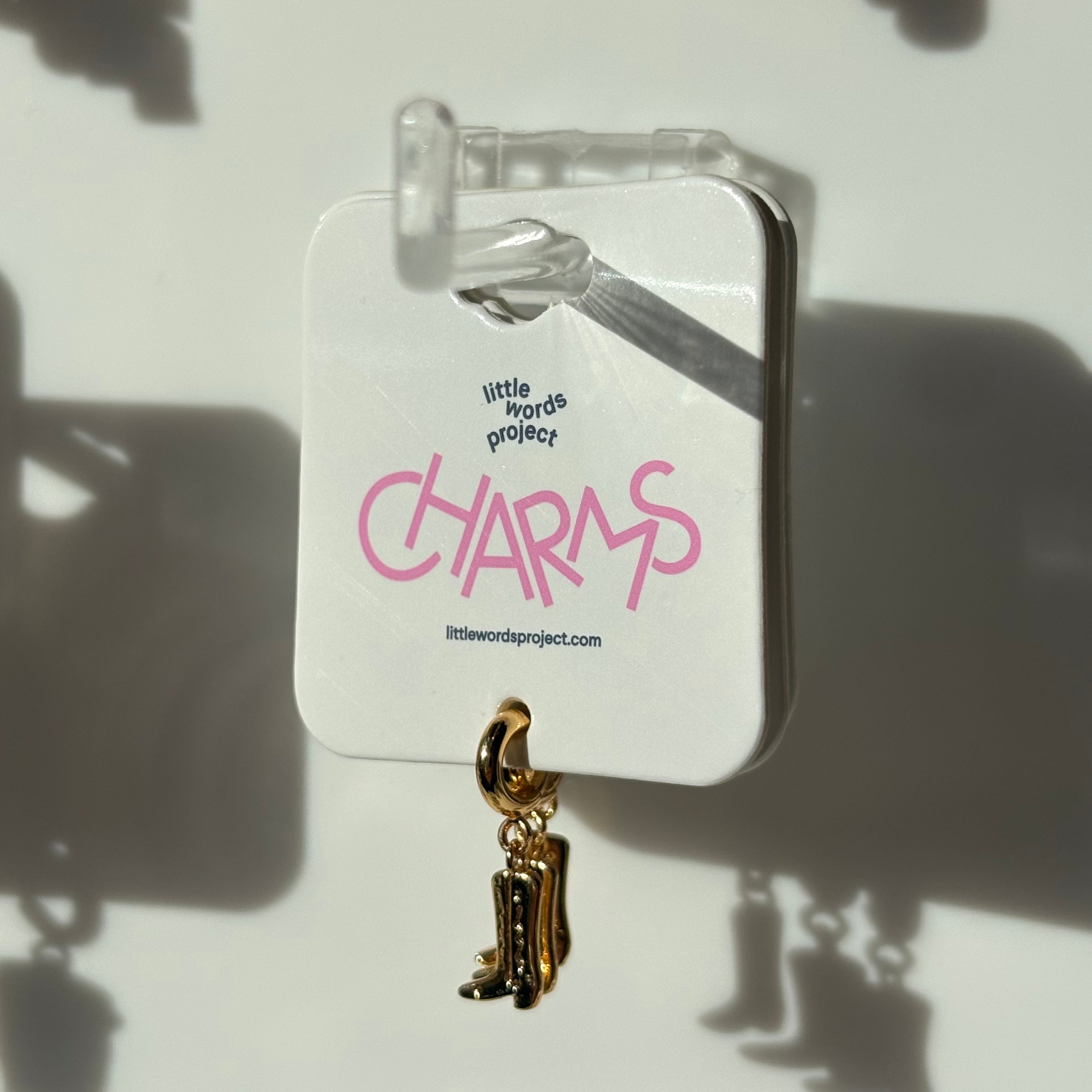 LWP cowboy boot charm