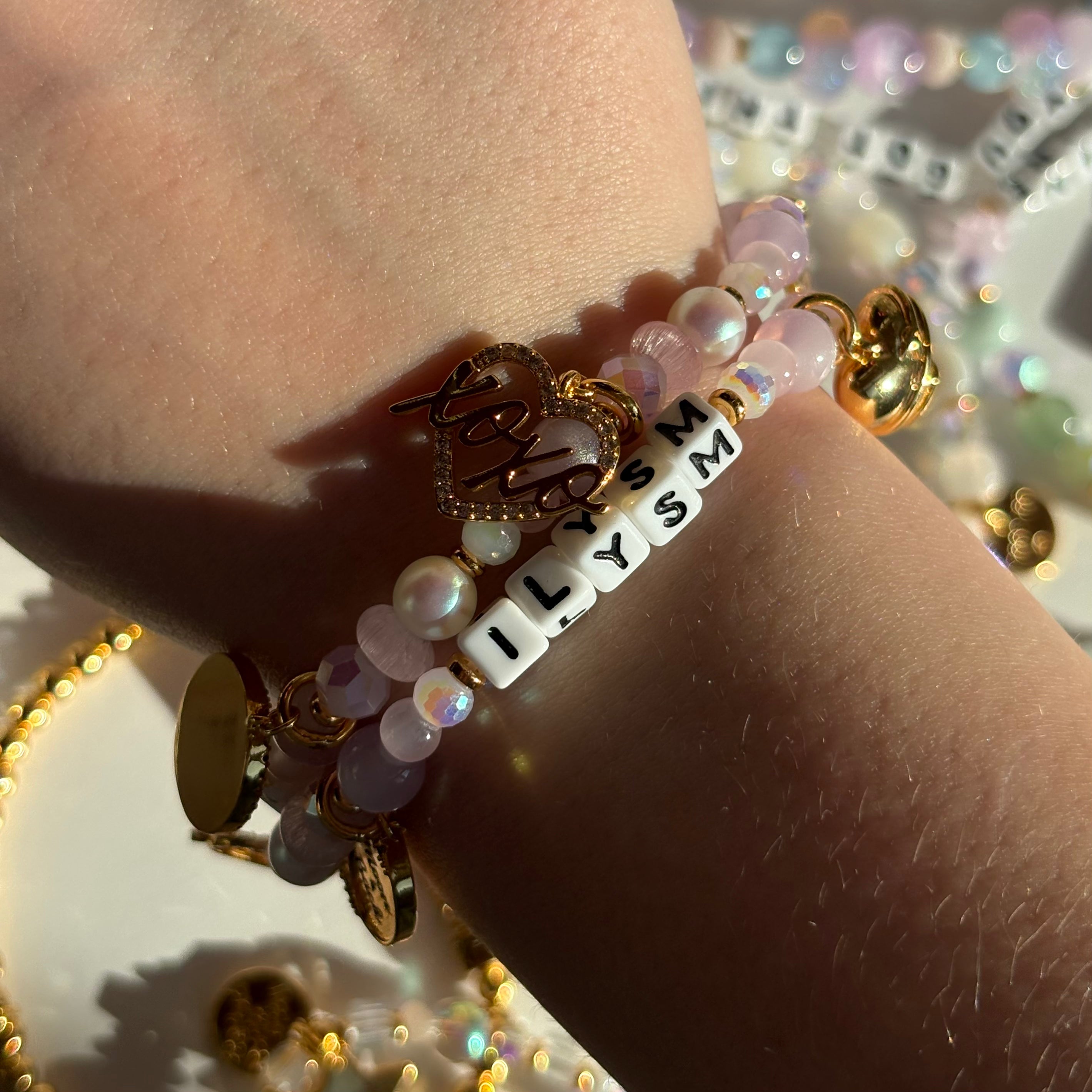 Little words project ilysm bracelet