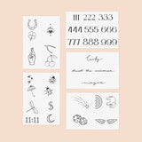 Lucky Girl Temporary Tattoo Pack - Pages & Parcels