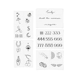 Lucky Girl Temporary Tattoo Pack - Pages & Parcels