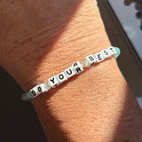 Little words project do your best bracelet