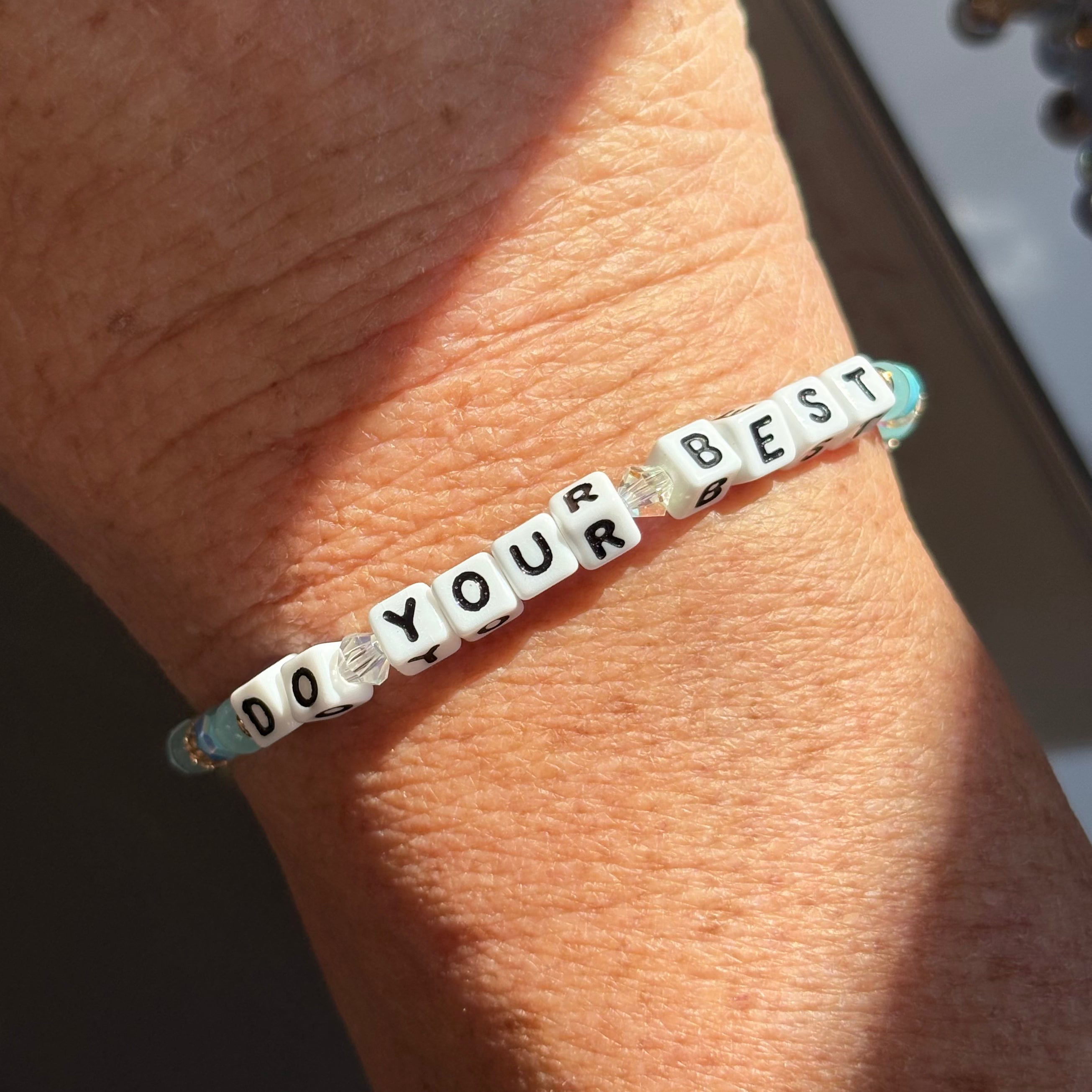 Little words project do your best bracelet
