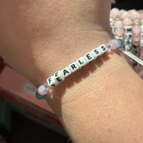 Little words project fearless bracelet