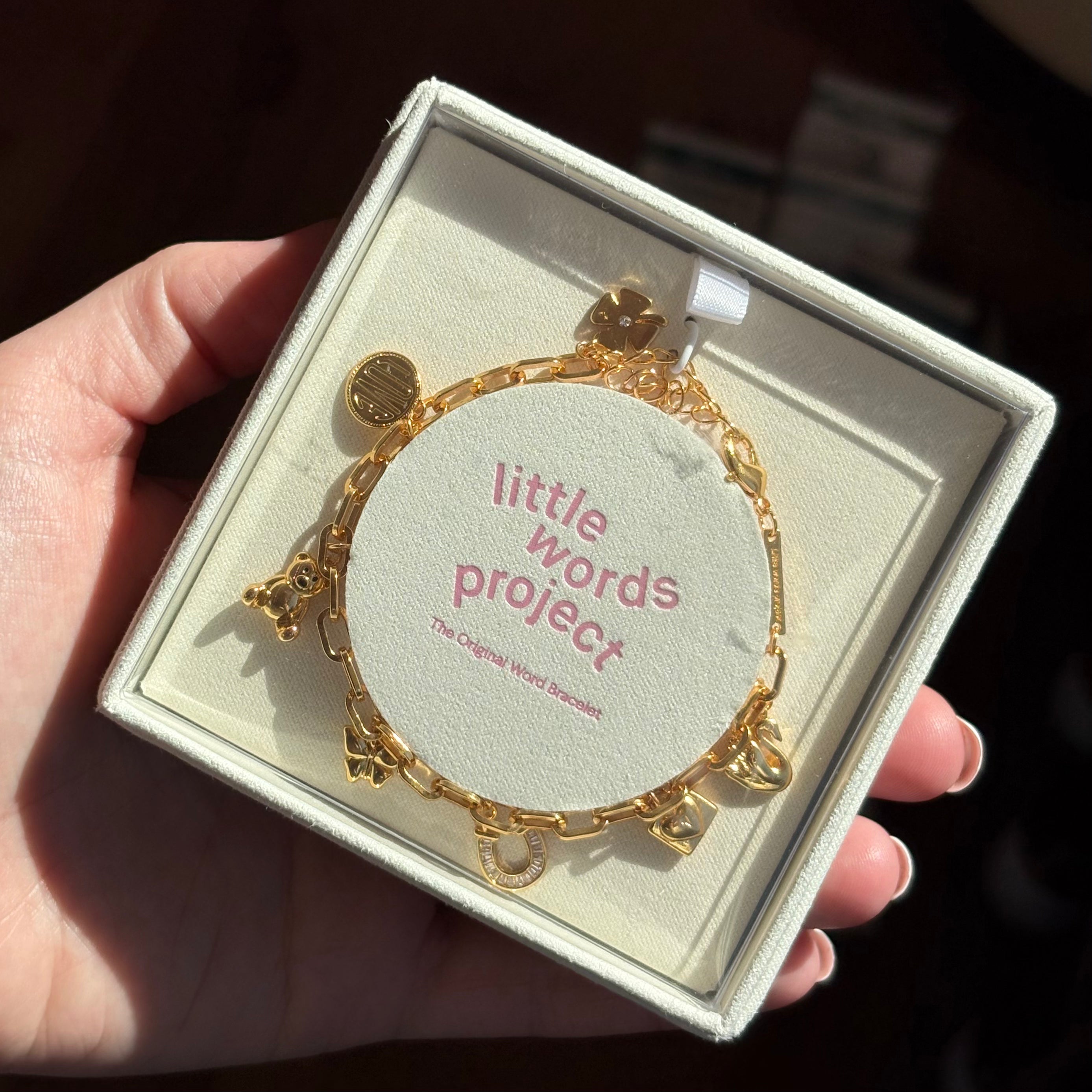 Little words project paperclip preset charm bracelet