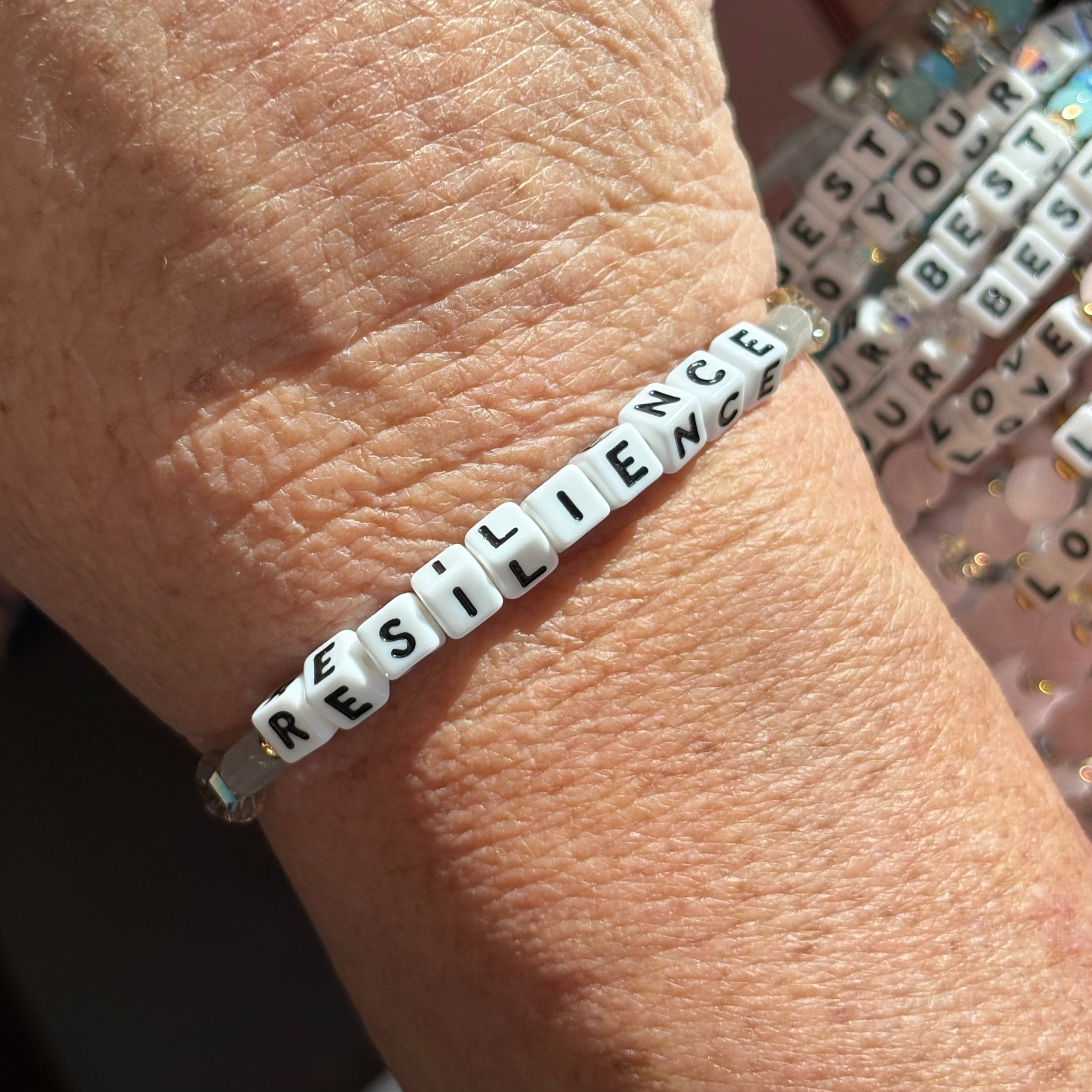Little words project resilience bracelet