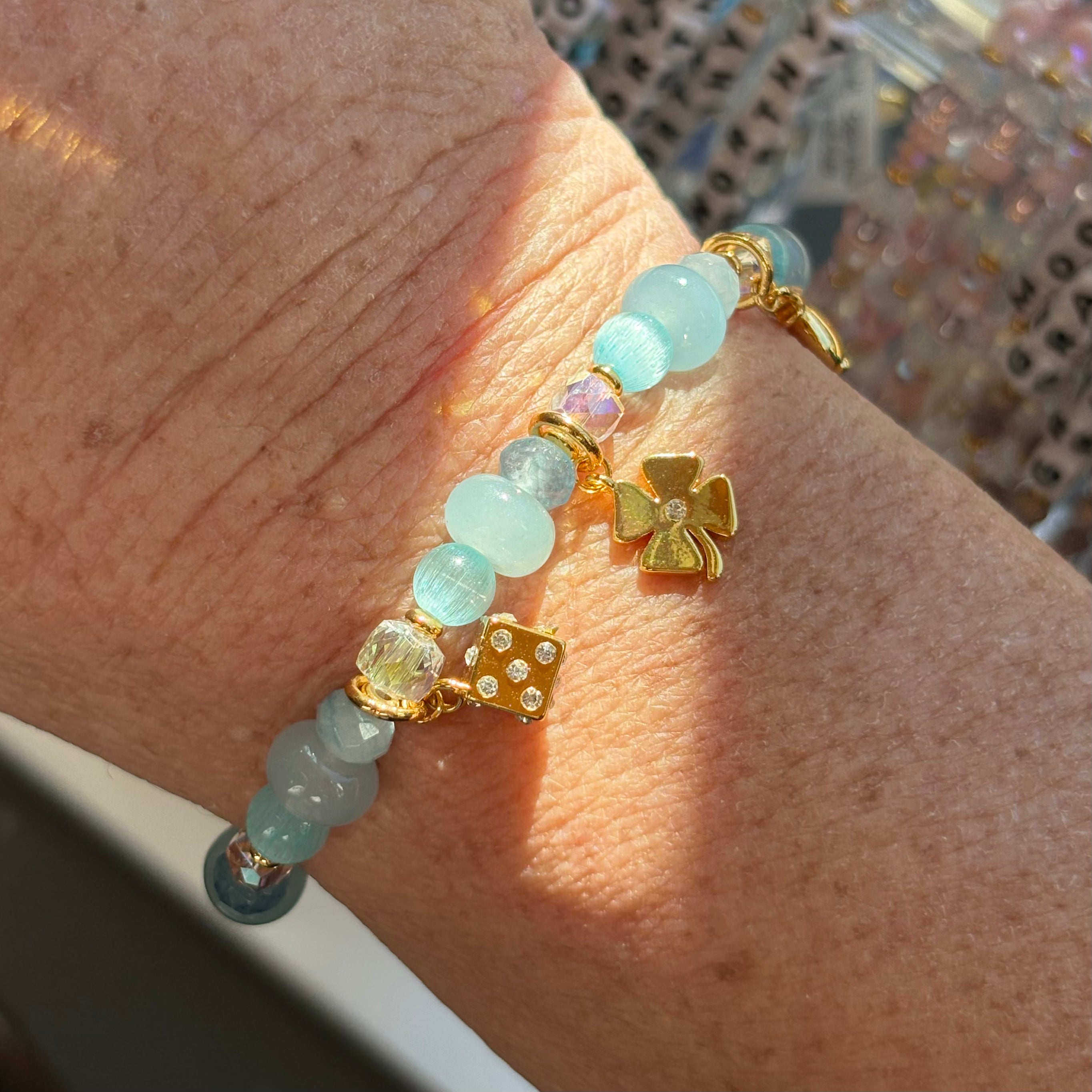 Little words project "she's magic" preset charm bracelet