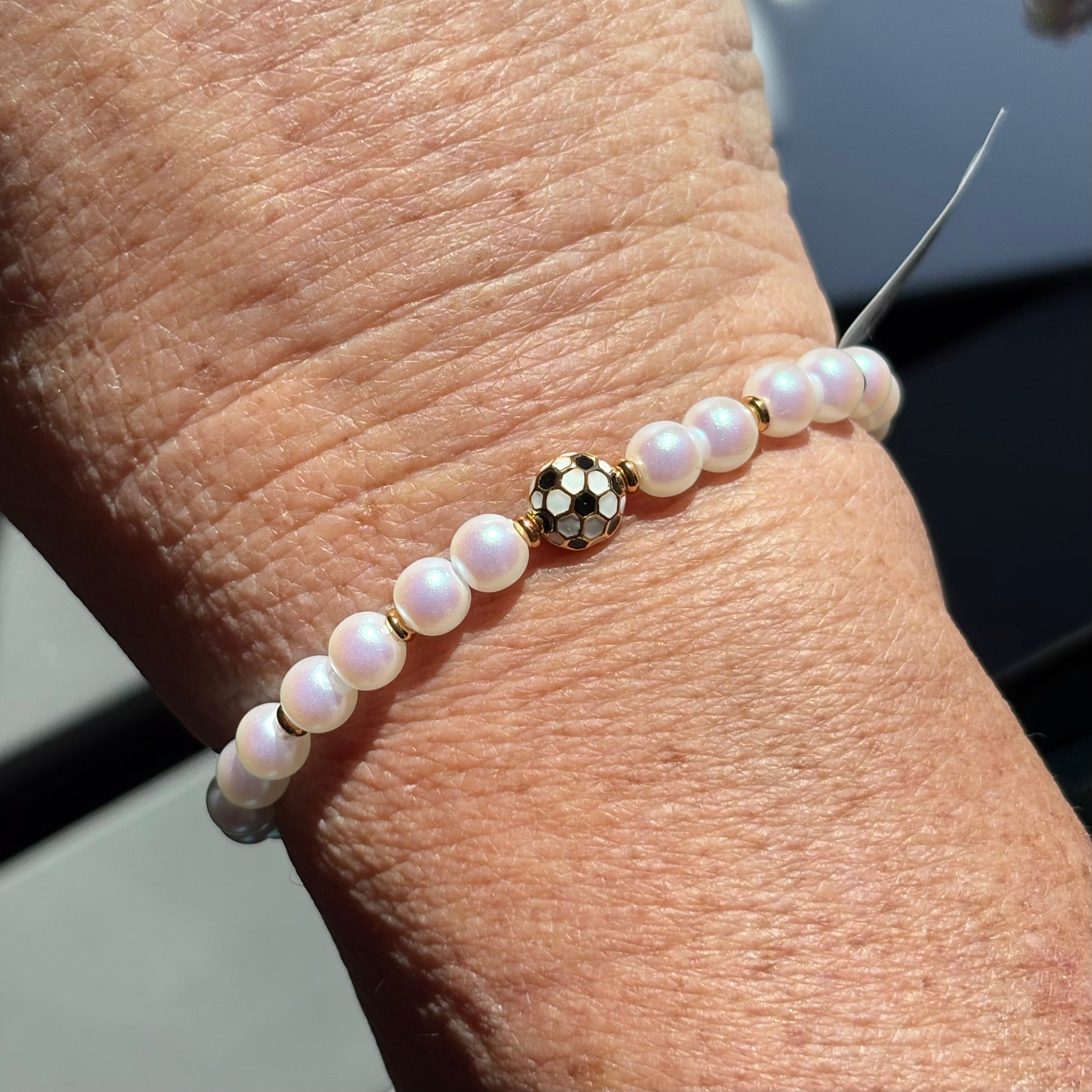 Little words project soccer bracelet