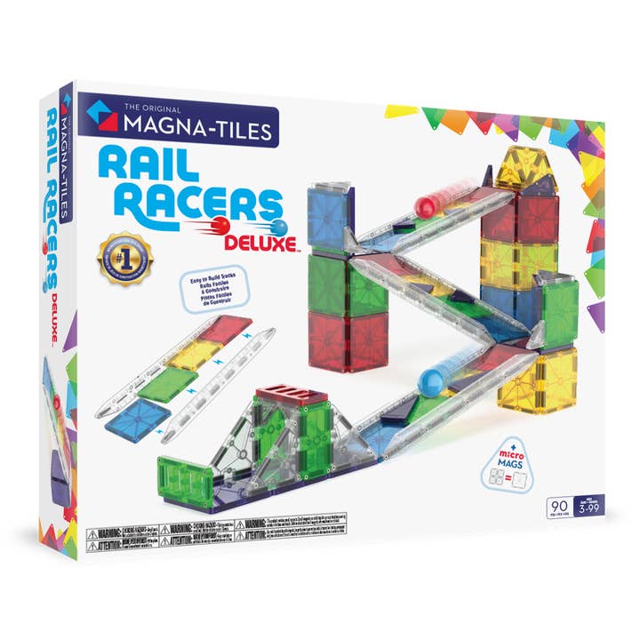 MAGNA - TILES® Rail Racers Deluxe - Pages & Parcels