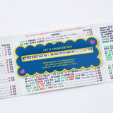 Mahjong Line Finder Tool for Standard and Large Size NMJL Cards - Blue - Pages & Parcels