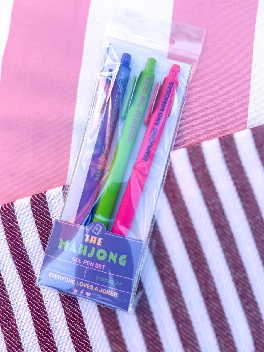 Mahjong Pen Set - Pages & Parcels