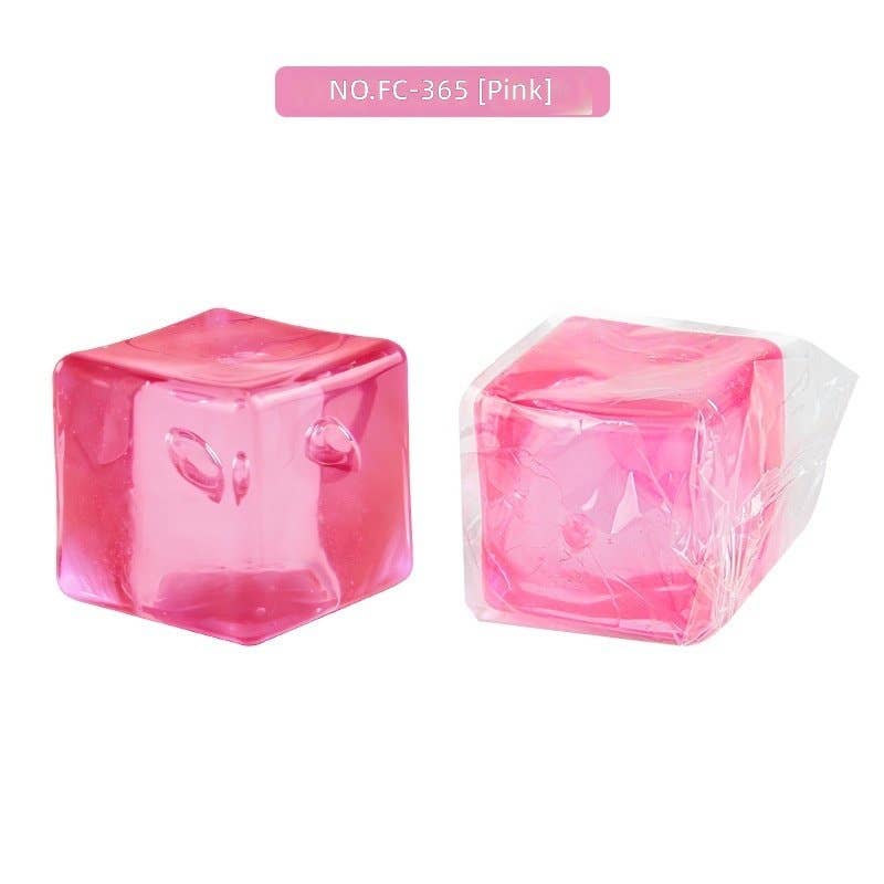 Maltose Ice Cube Slow Rising Squeeze Toy 5.5Cm - Pages & Parcels