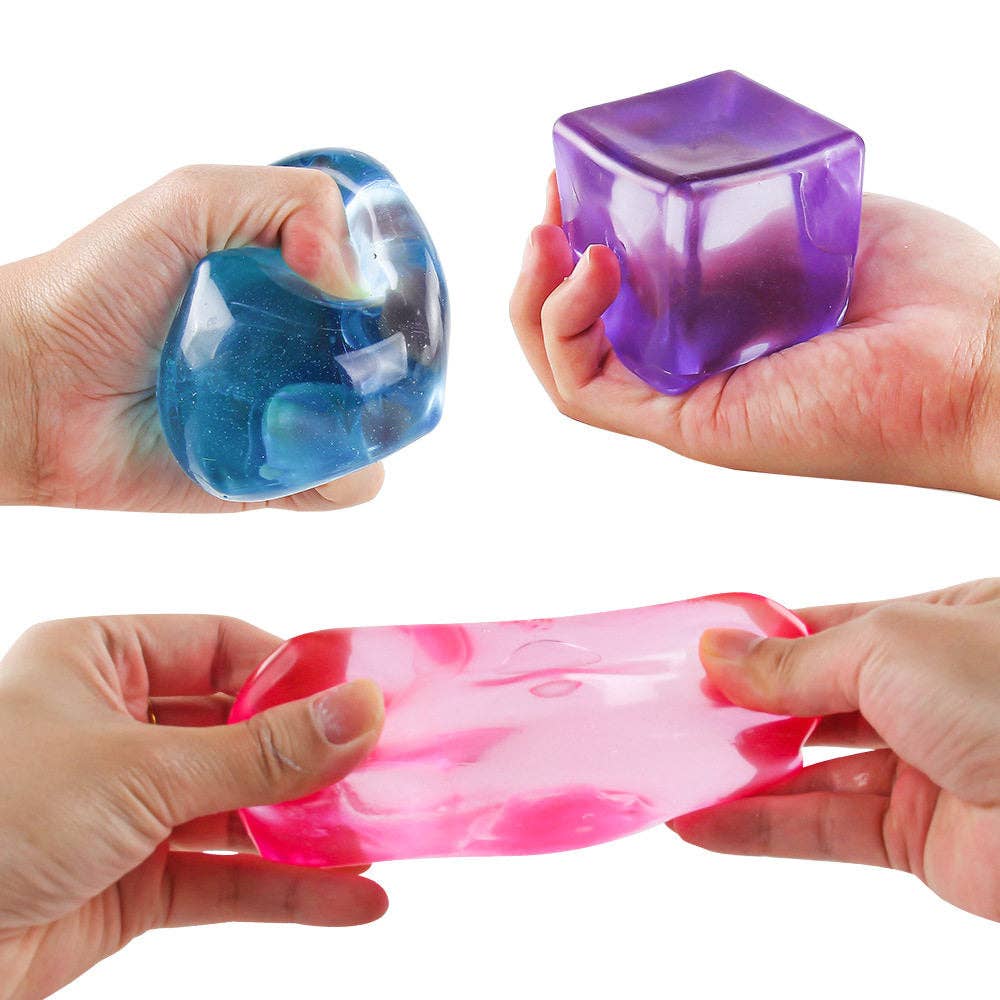 Maltose Ice Cube Slow Rising Squeeze Toy 5.5Cm - Pages & Parcels