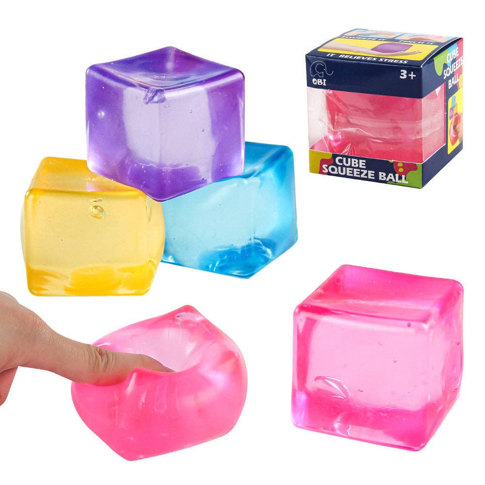 Maltose Ice Cube Slow Rising Squeeze Toy 5.5Cm - Pages & Parcels