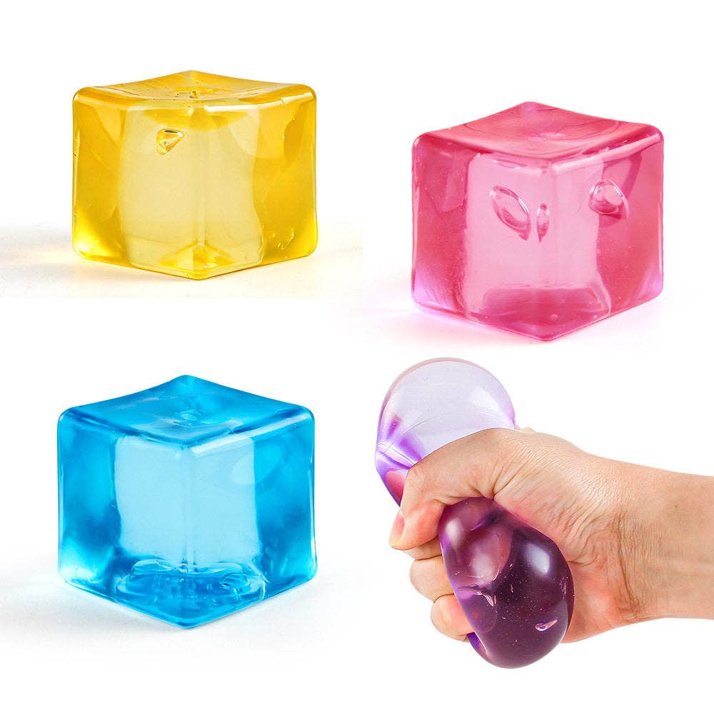 Maltose Ice Cube Slow Rising Squeeze Toy 5.5Cm - Pages & Parcels