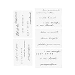 Mantra Temporary Tattoo Pack - Pages & Parcels