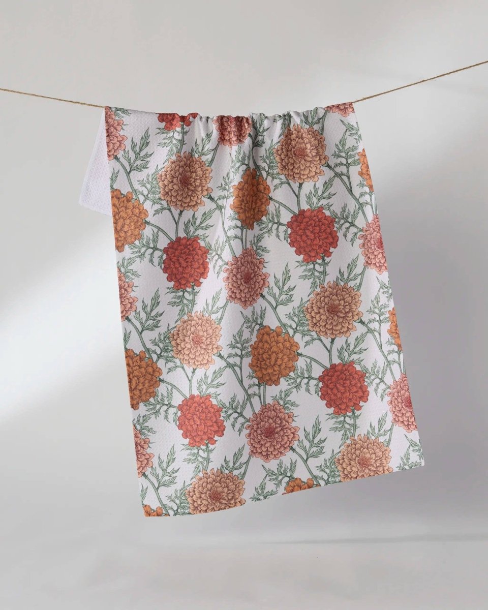 Marigold Manor Tea Towel - Pages & Parcels