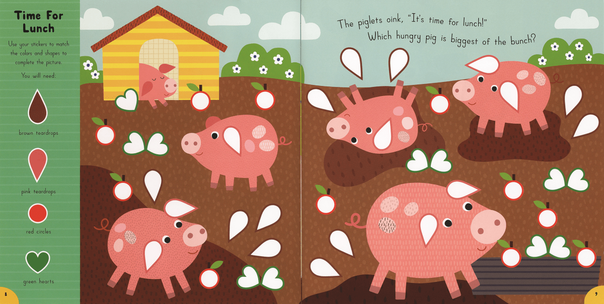 Match and Stick: On the Farm - Pages & Parcels