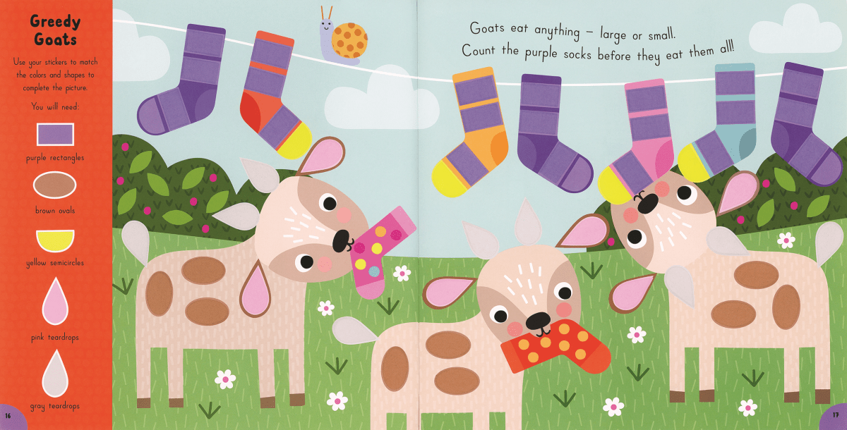 Match and Stick: On the Farm - Pages & Parcels