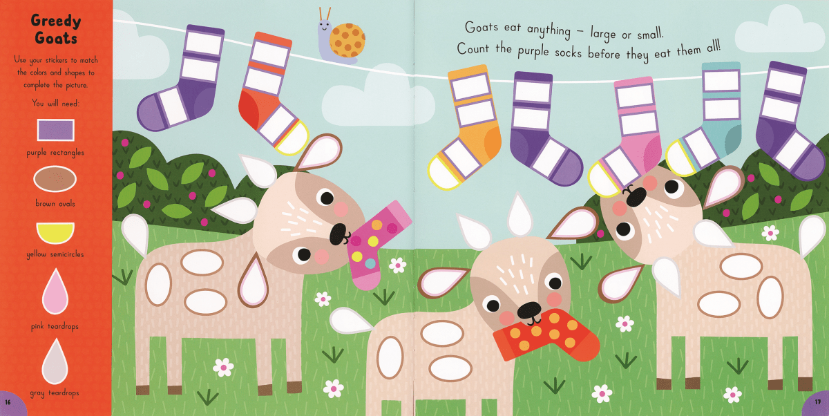 Match and Stick: On the Farm - Pages & Parcels