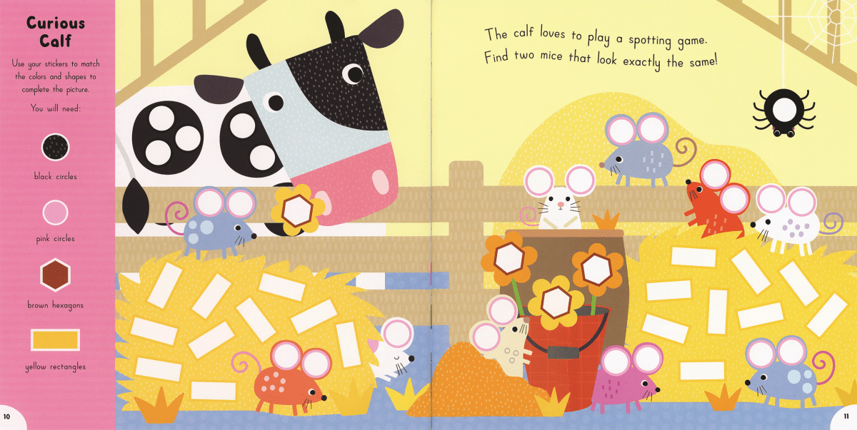 Match and Stick: On the Farm - Pages & Parcels