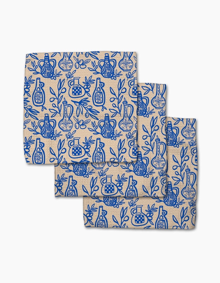 Mediterranean Pour Dishcloth Set - Pages & Parcels