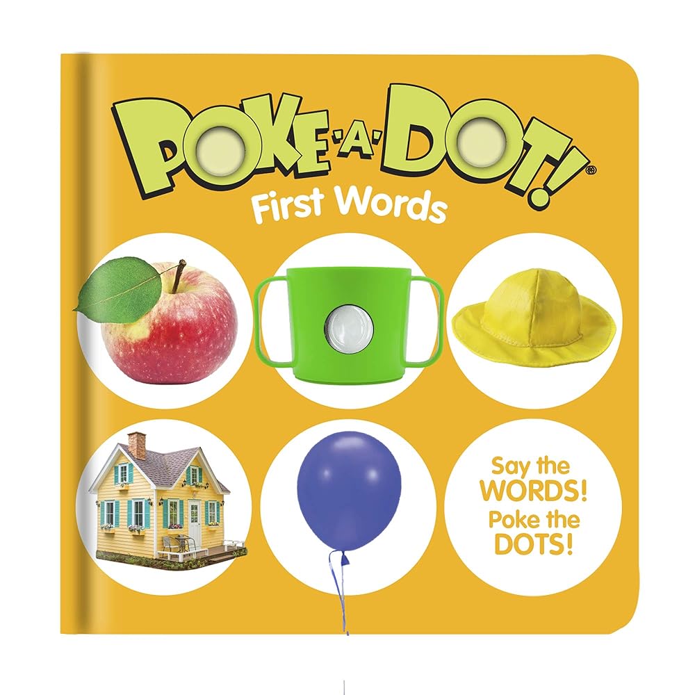 Melissa & Doug Children’s Book – Poke-a-Dot: First Words cover image