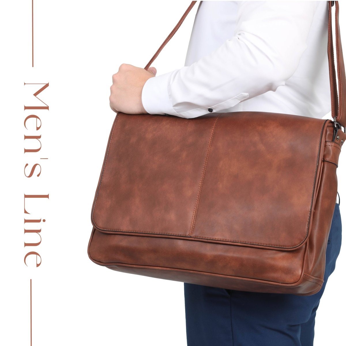 Men's Messenger Bag - Pages & Parcels