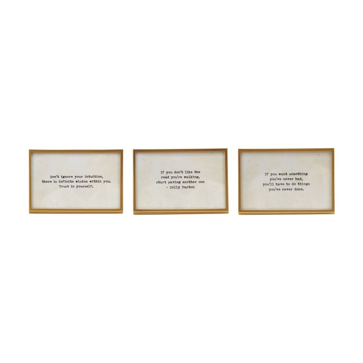 Metal and glass photo frame with an easel back and gold finish, holds a 4 by 6 photo