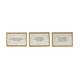 Metal and glass photo frame with an easel back and gold finish, holds a 4 by 6 photo