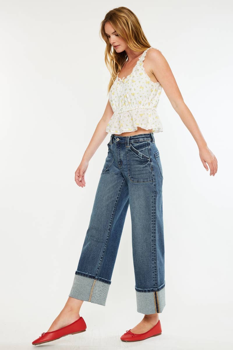 MID RISE WIDE LEG - Pages & Parcels
