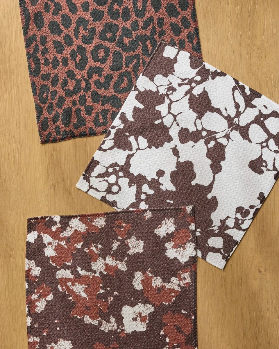 Midnight Vine Noir Dishcloth Set - Pages & Parcels