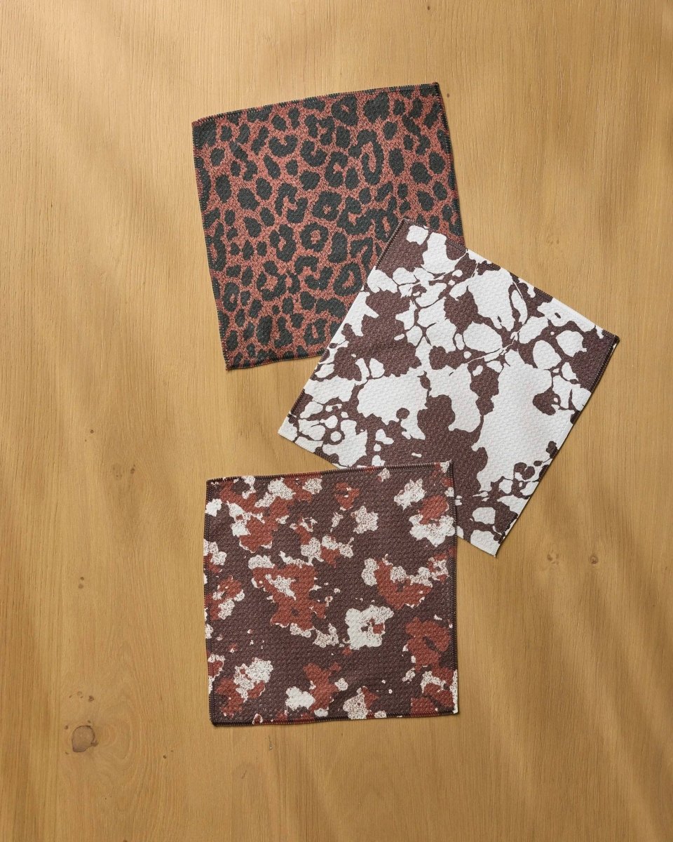 Midnight Vine Noir Dishcloth Set - Pages & Parcels