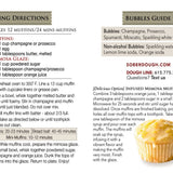 Package of Soberdough Mimosa Muffin mix