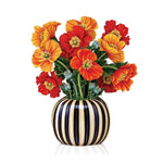 Mini French Poppies (10 Pop - up Greeting Cards) - Pages & Parcels